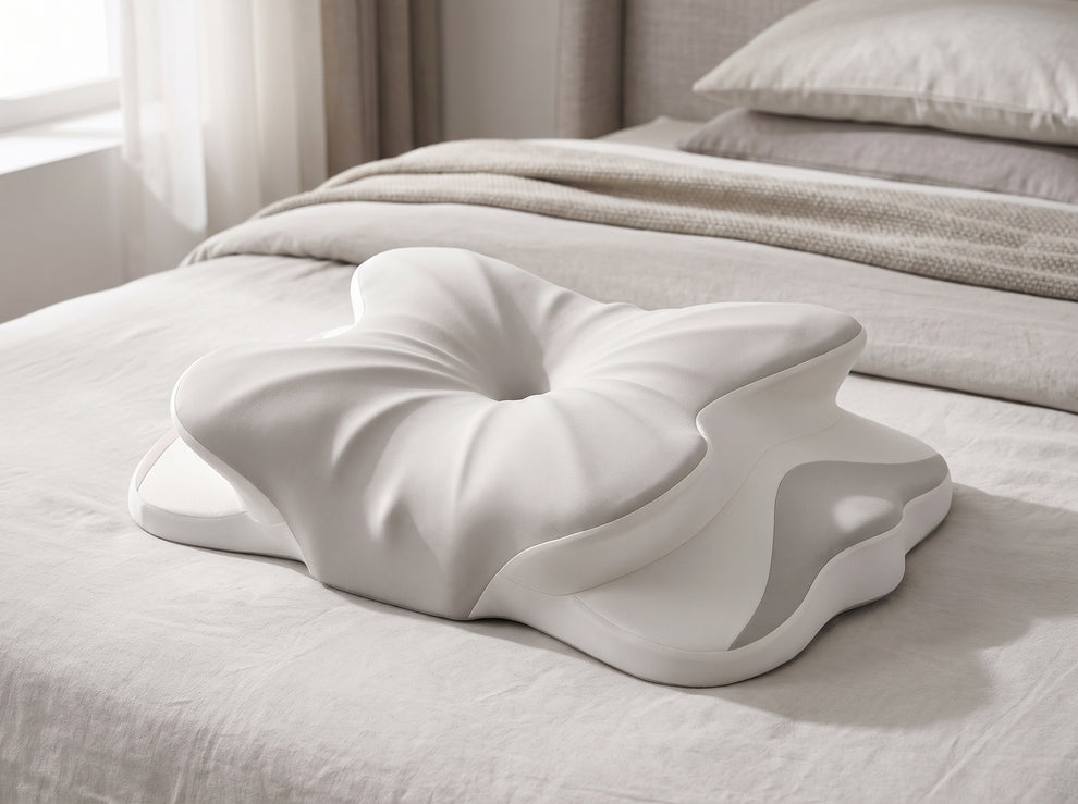 The Deep Sleep Cervical Pillow: Pain-Relief Ergonomic Contour Memory F ...